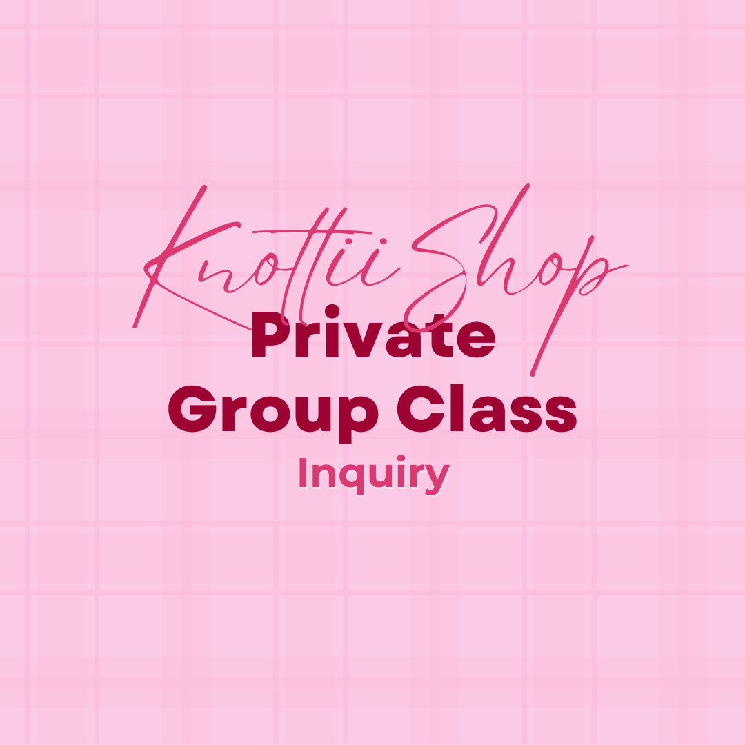 Private Group Class INQUIRY ONLY