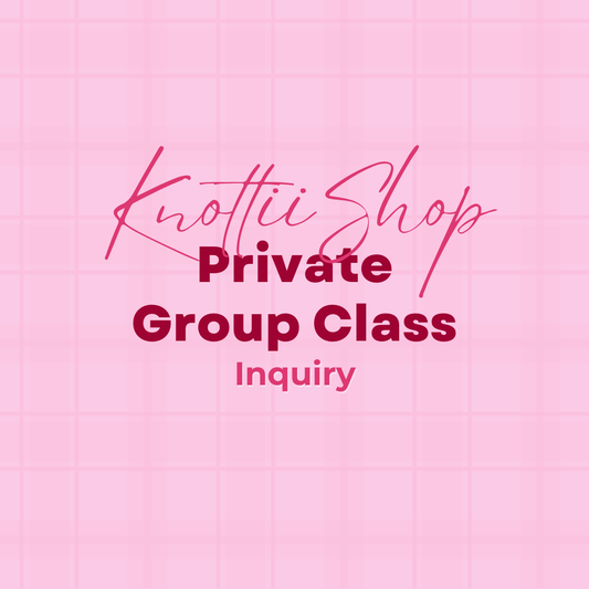 Private Group Class INQUIRY ONLY